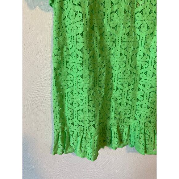 Lilly Pulitzer Green Lace Blouse - Picture 6 of 7